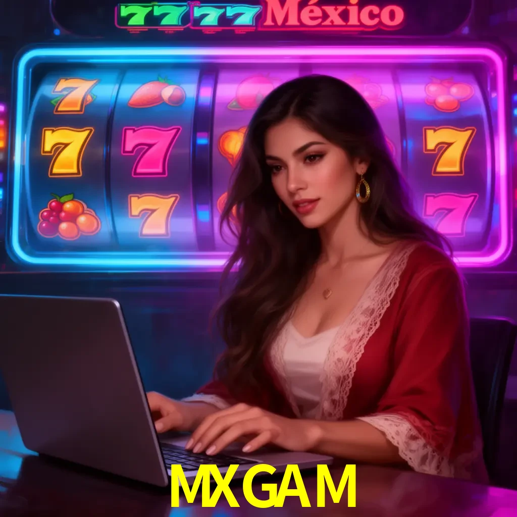 MXGAM Slots - tragamonedas, RTP y control Tragamonedas MXGAM con símbolos, saldo móvil y reglas de apuesta visibles